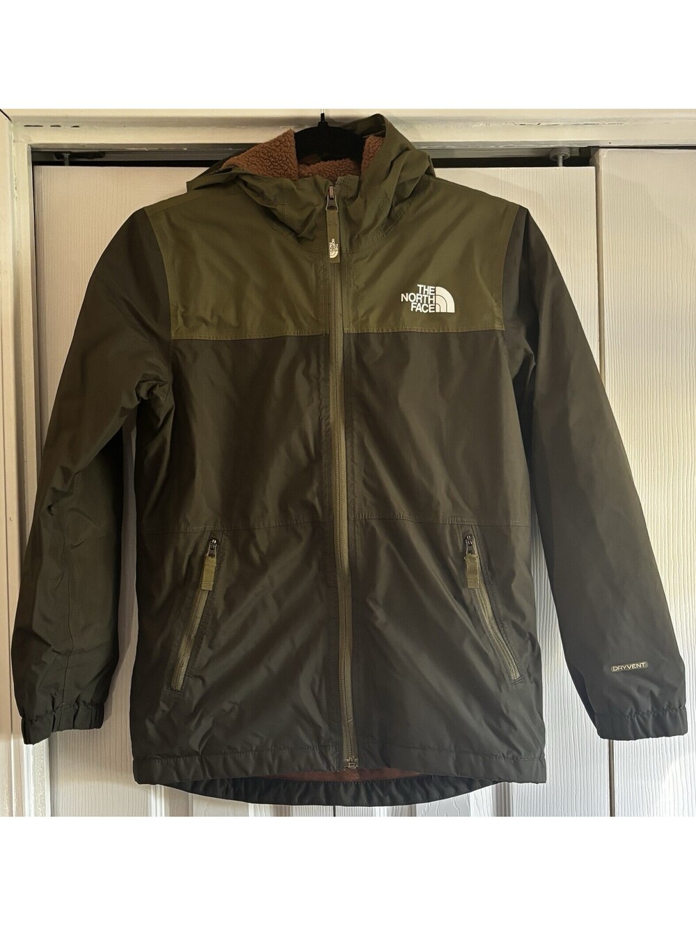 boys north face jacket size 10/12